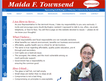 Tablet Screenshot of maidatownsend.org